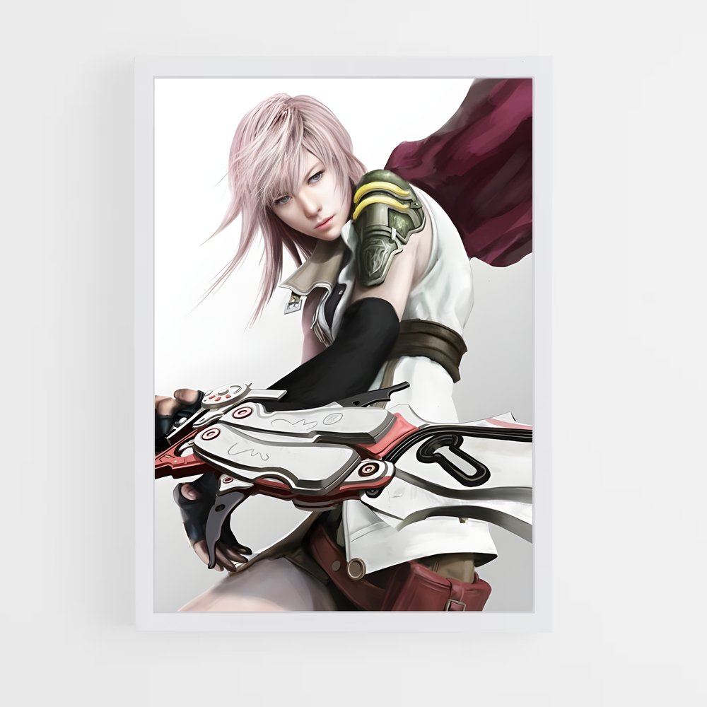 Poster Sword of Fuchsia – affiche Final Fantasy (vue 3)